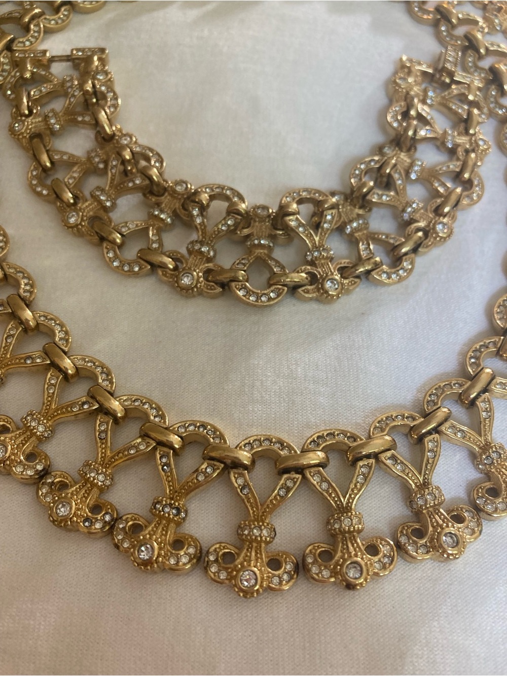Christian Dior High End Maximalist Statement Necklace Bracelet Set - Picture 4 of 15